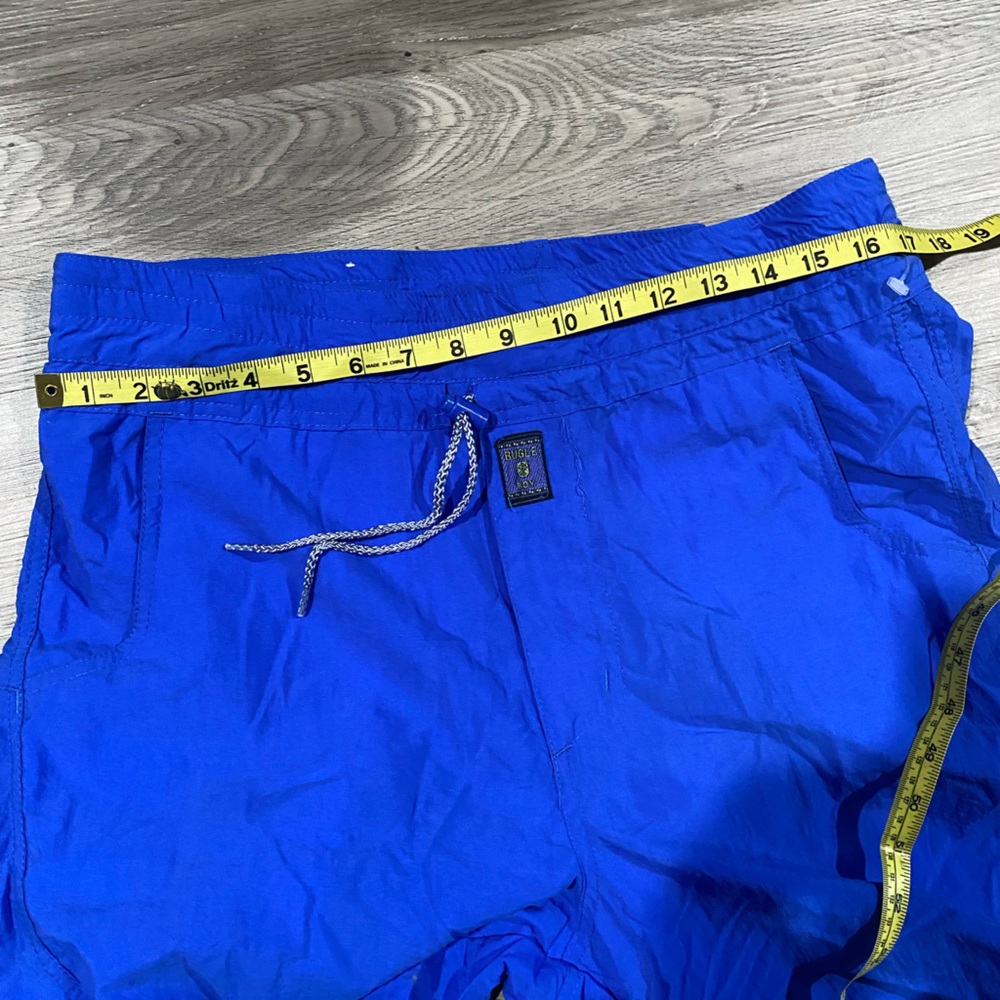 Bugle Boys Men's Blue Pants Track Vintage - Picture 6 of 7
